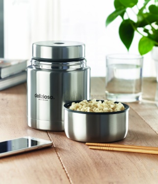 Logotrade reklaamtoote foto: Topeltseintega  toidutermos 800ml